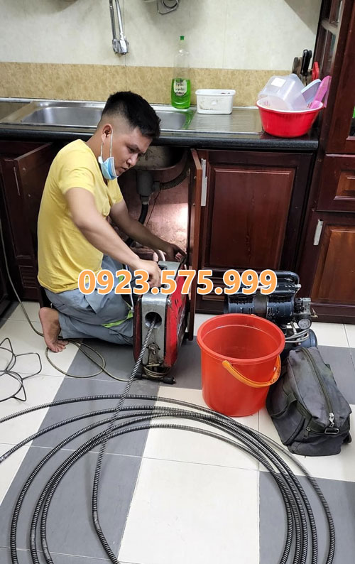 Thông tắc cống tại Hòa Bình
