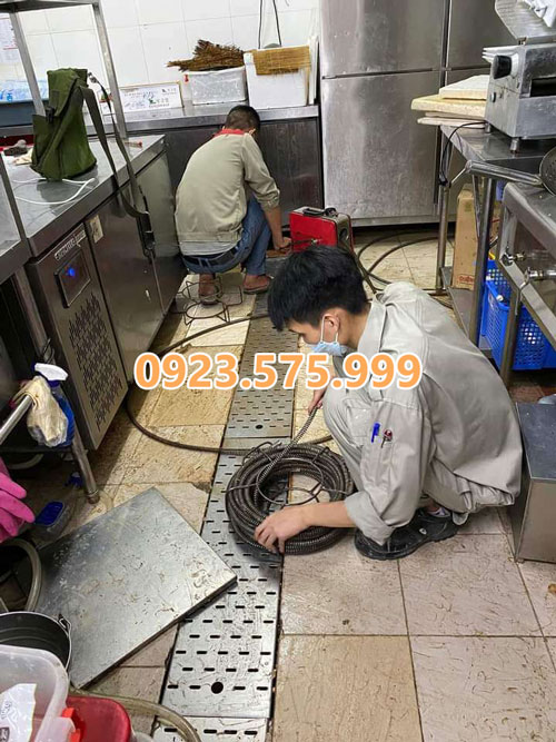 Thông tắc cống tại Lai Châu