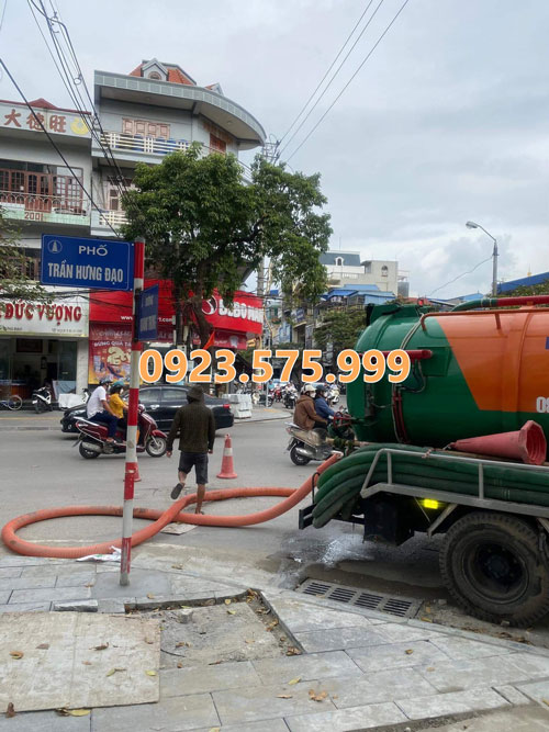 Hút bể phốt tại Ba Đình