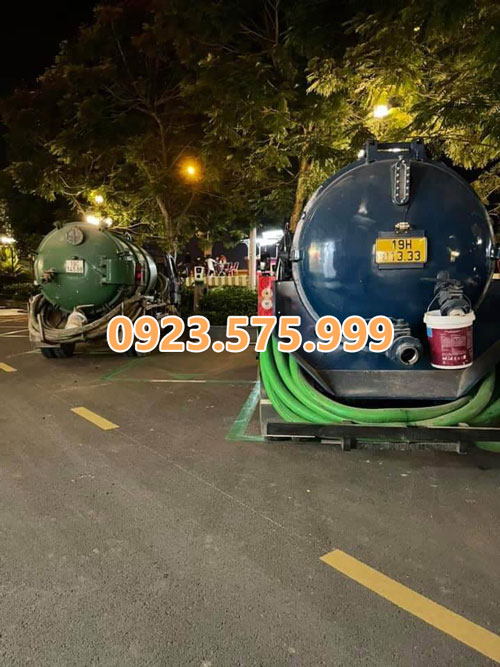 Hút bể phốt tại Ba Đình