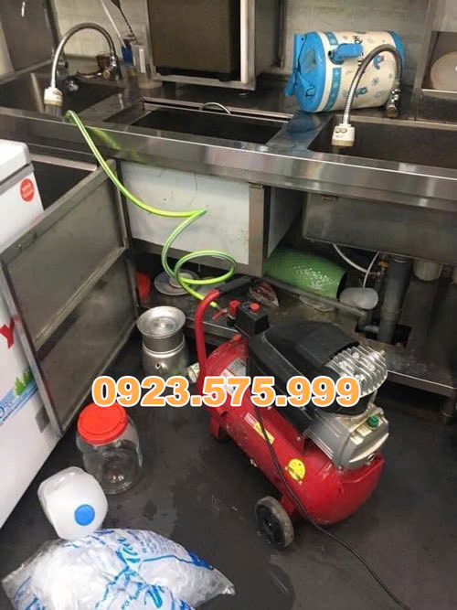 Thông tắc chậu rửa bát tại Chương Mỹ