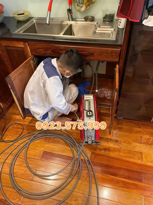 Thông tắc chậu rửa bát tại Chương Mỹ