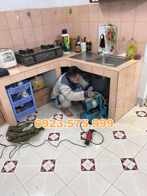 Thông tắc chậu rửa bát tại Phúc Thọ 