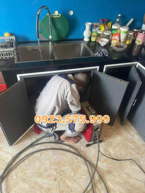 Thông tắc chậu rửa tại Thạch Thất