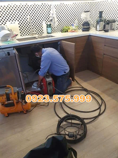 Thông tắc cống tại Thanh Oai