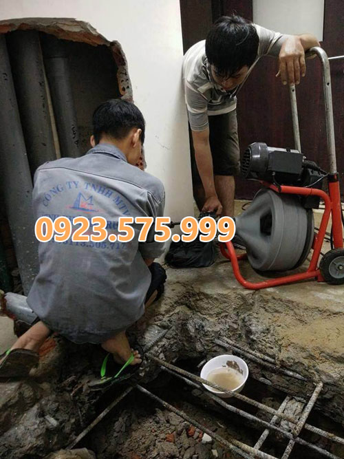 Thông tắc cống tại Vinsmart City