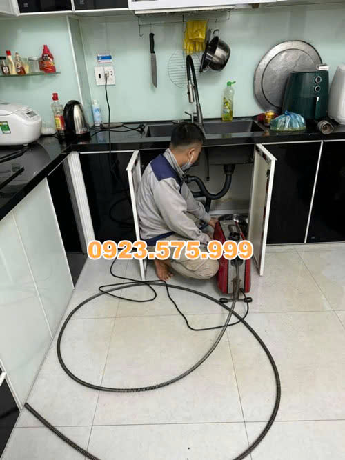 Thông tắc chậu rửa bát tại Hà Nam