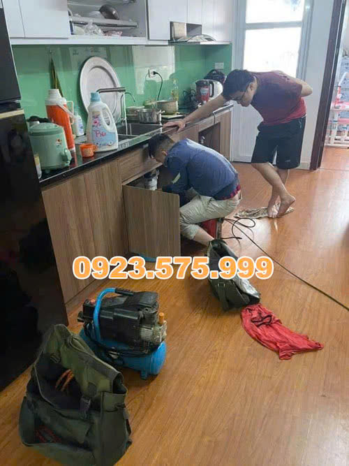 Thông tắc chậu rửa bát tại Hà Nam