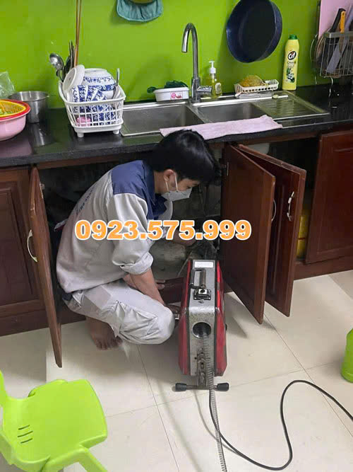Thông tắc chậu rửa bát tại Nam Định