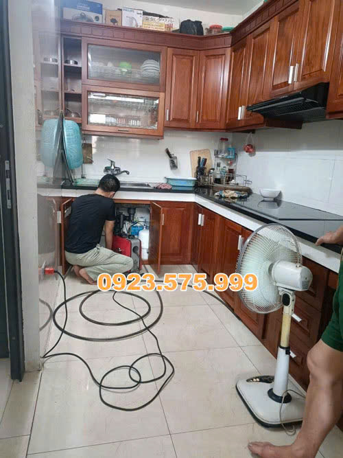 thông tắc chậu rửa bát tại Tuyên Quang