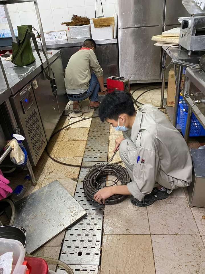 thông tắc chậu rửa bát tại Tuyên Quang