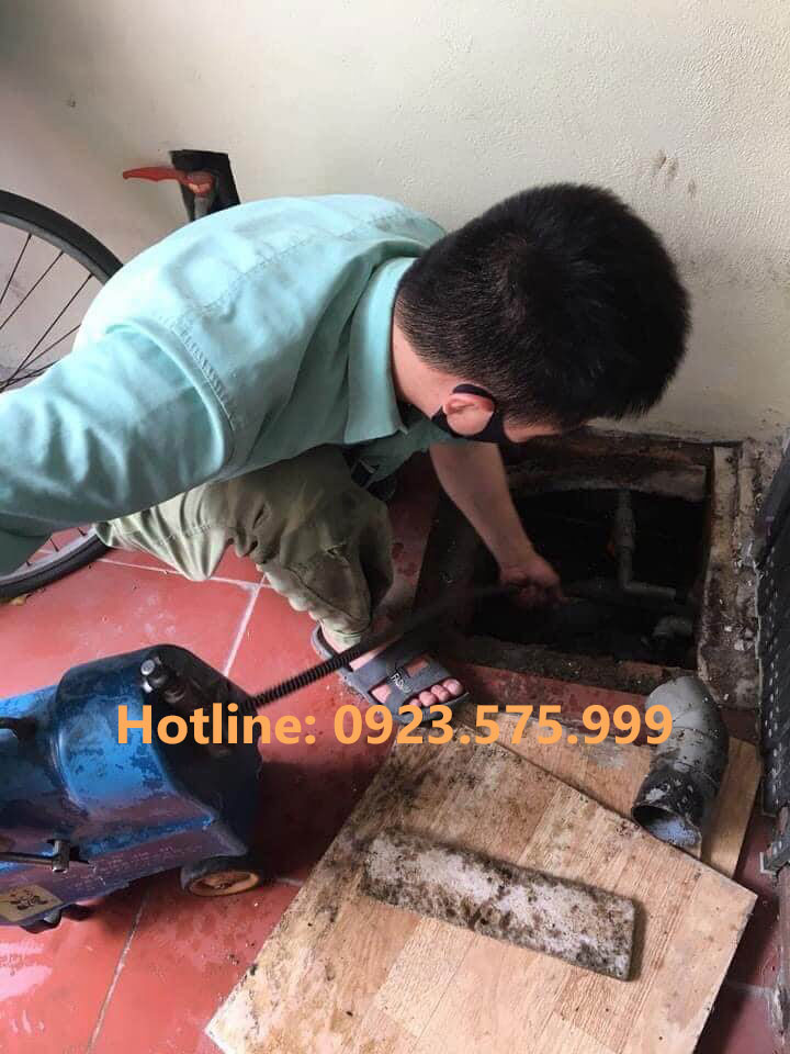 Thông tắc cống tại Vũ Thư