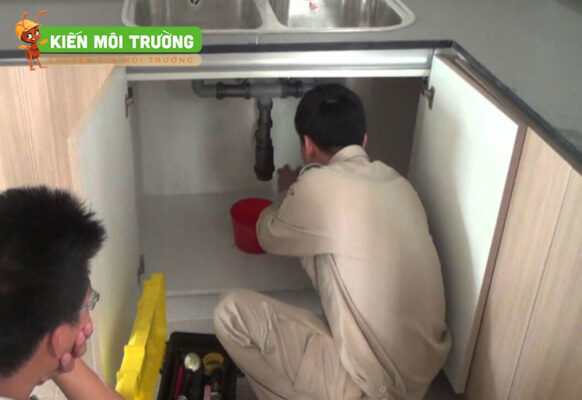 Thông tắc chậu rửa bát tại Bắc Giang