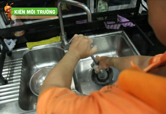 Thông tắc chậu rửa bát tại Phú Thọ