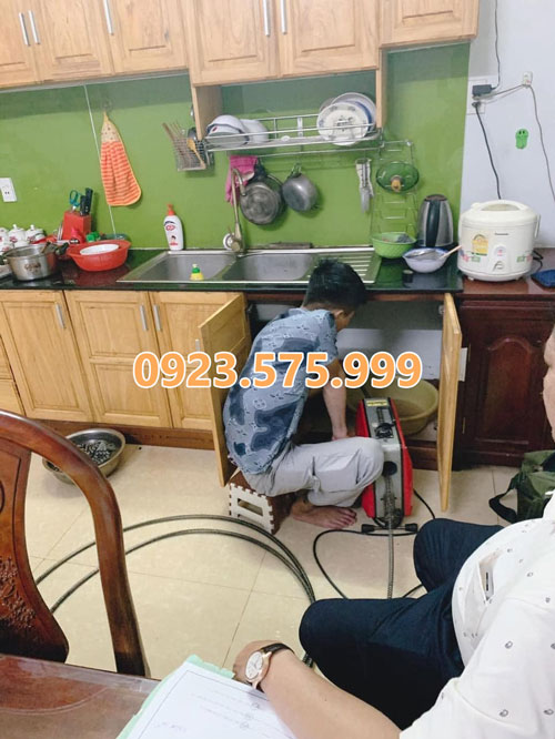 Thông tắc cống tại Dịch Vọng