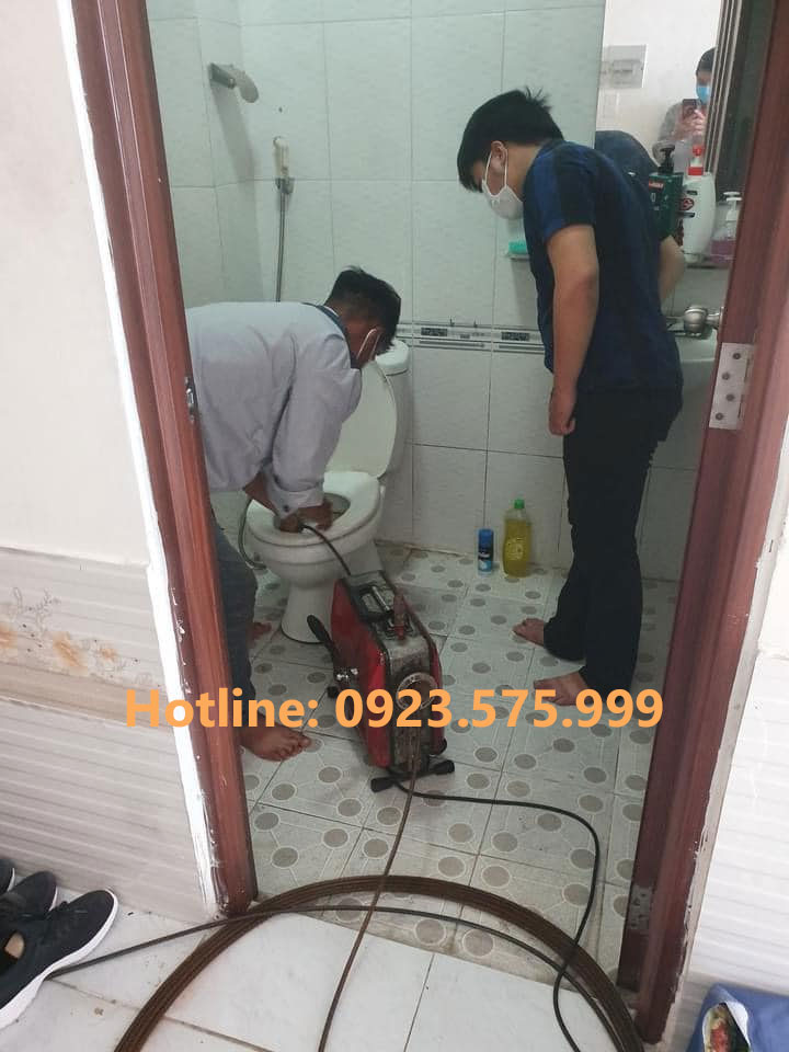 Thông tắc cống tại Sầm Sơn