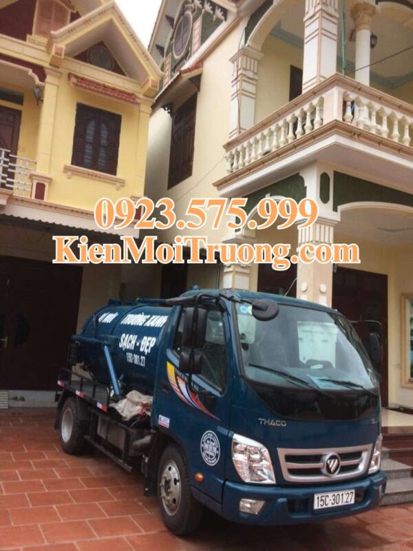 hút bể phốt Quốc Oai