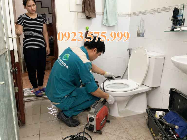 Thợ Kiến Môi Trường thông tắc bồn cầu tại Thanh Xuân