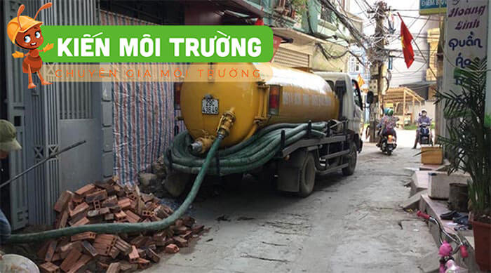 hút bể phốt tại hiệp hòa