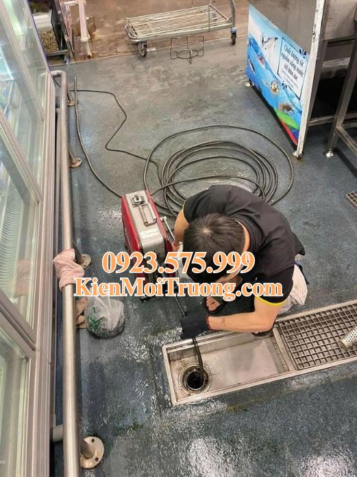 thông tắc cống Vân Đồn