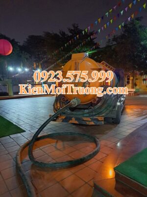 hút bể phốt ở đông triều